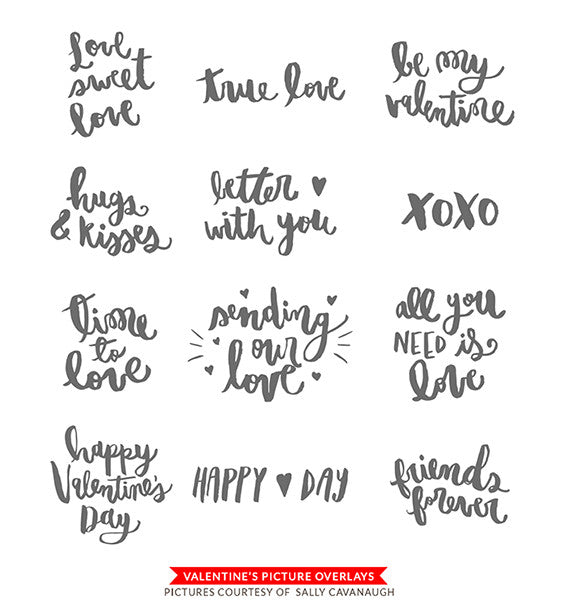 Valentine's Photo Overlays | Time to love