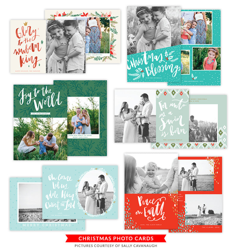 Christmas Photocards Bundle | O Night Divine