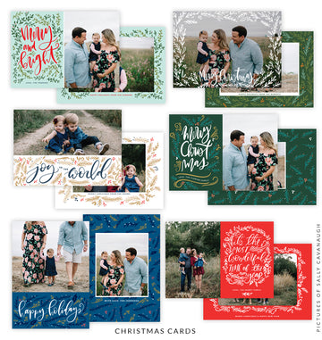 Christmas 5x7 Photo Card Bundle | Wonderful Memories