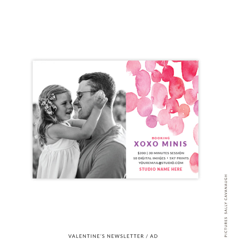 Valentine's Photography Marketing Board | My Sweet Love