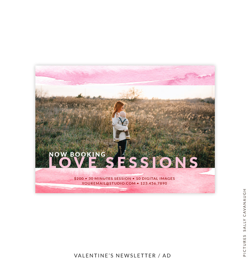 Valentine's Photography Marketing Board | Unconditional Love