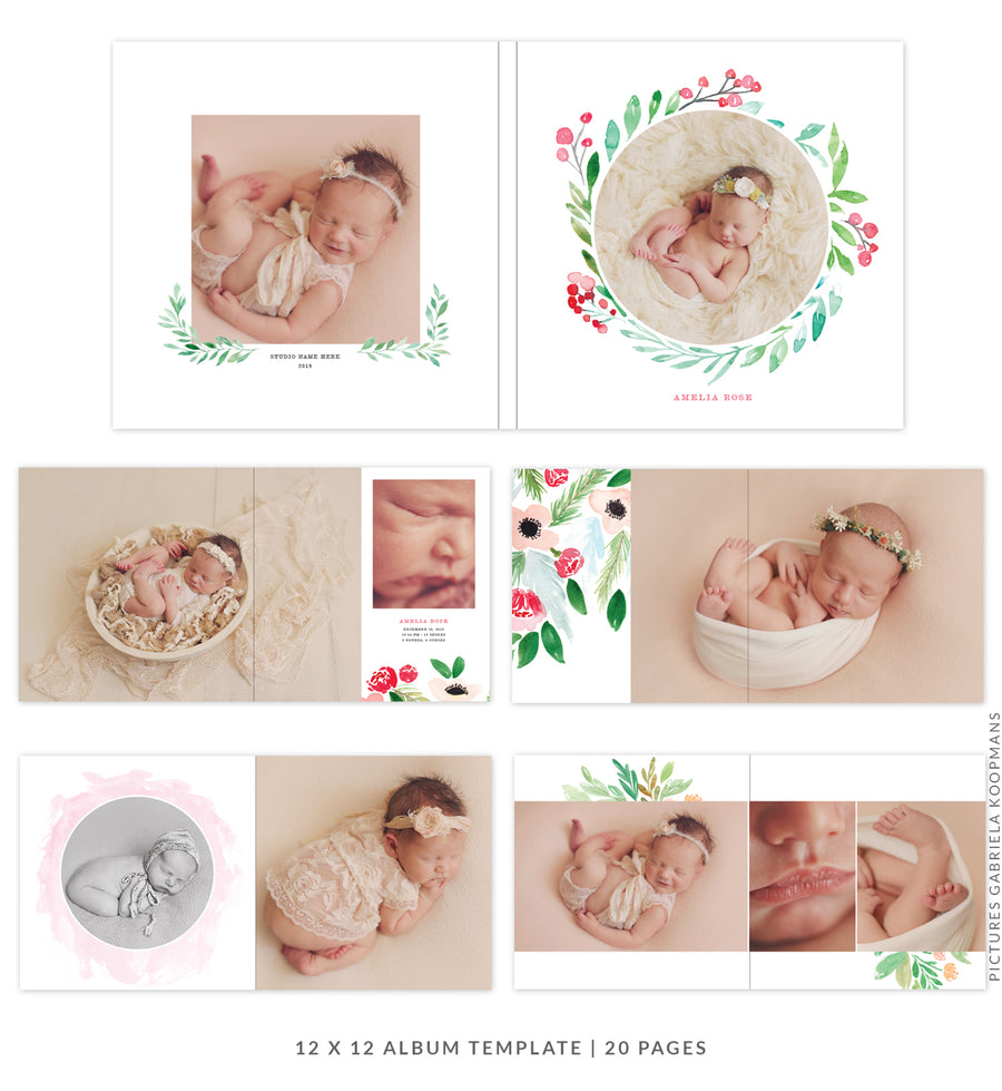 Little Joy |  12x12 Album template