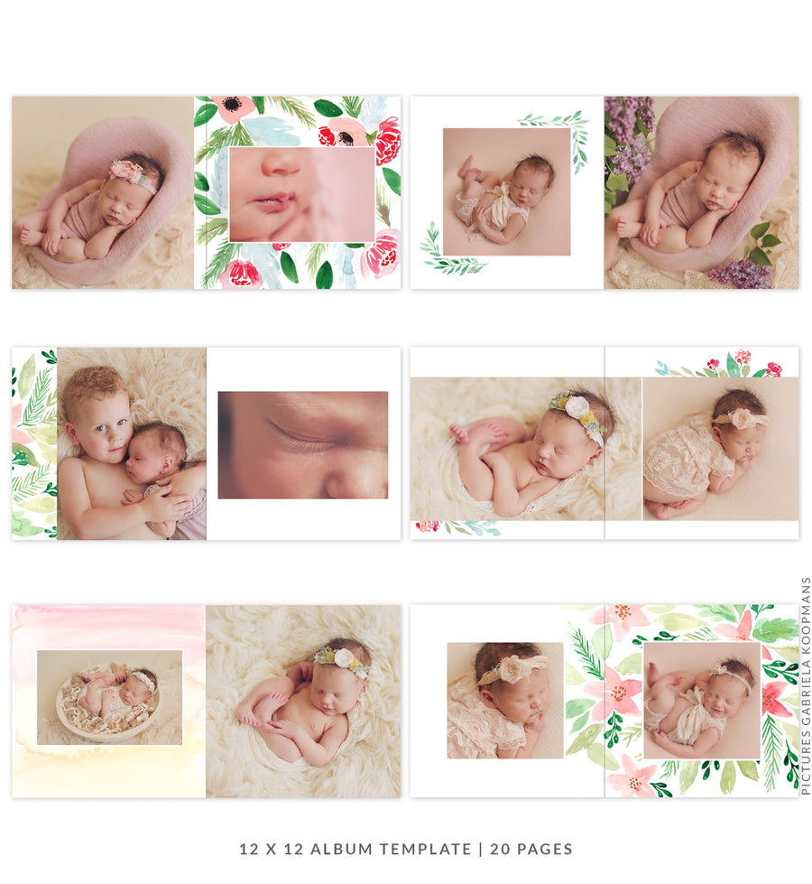 Little Joy |  12x12 Album template