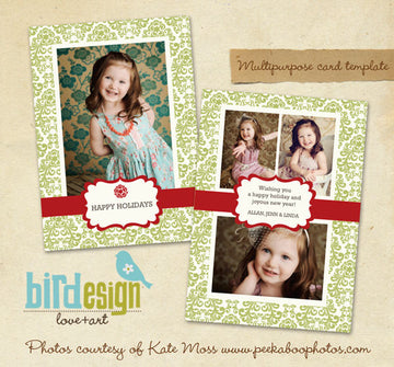 Holiday Photocard | Fresh greetings