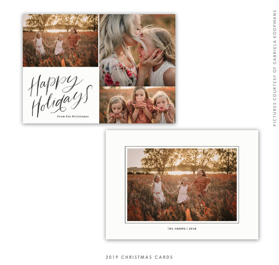 Christmas 5x7 Photo Card | Pure Happiness