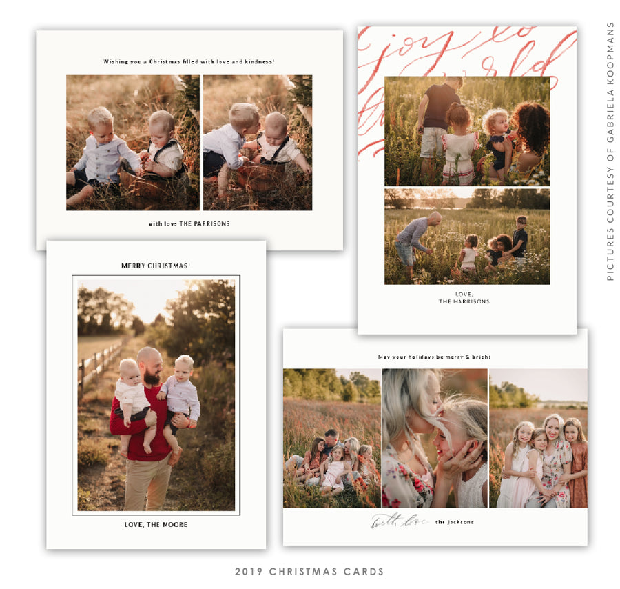 Christmas 5x7 Photo Card Bundle | World Light