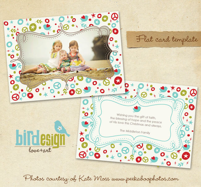 Holiday Photocard | Bohemian celebration