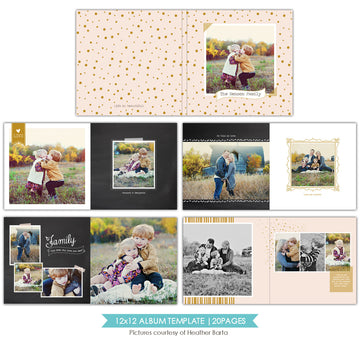 Free spirits | 12x12 Album template