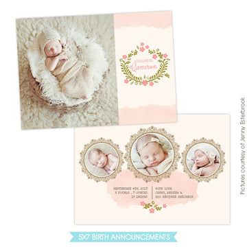 Birth Announcement | Classic beauty