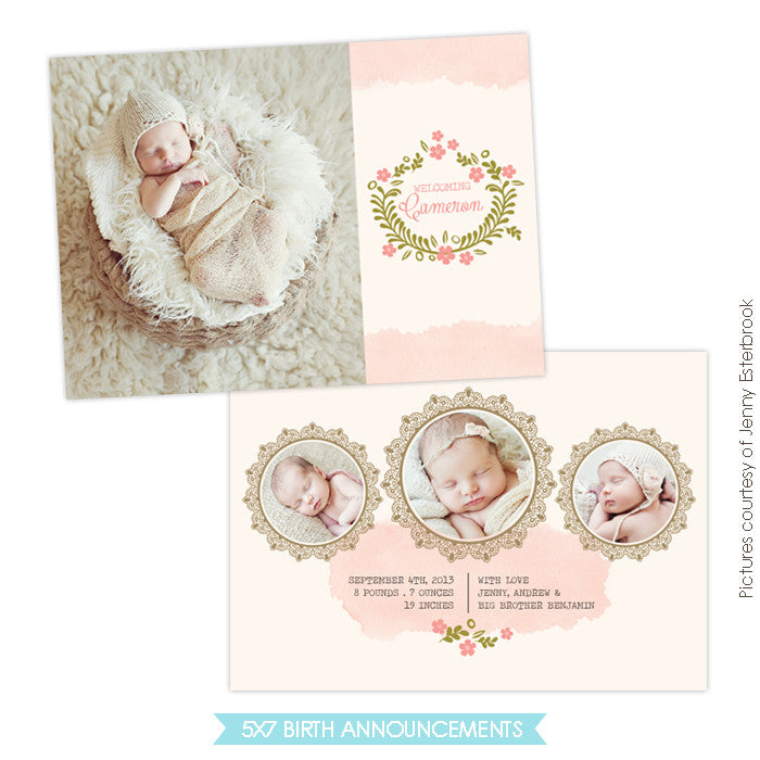 Birth Announcement | Classic beauty