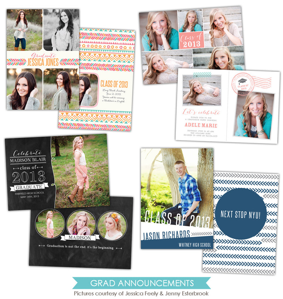 Grad announcements bundle | Celebrations