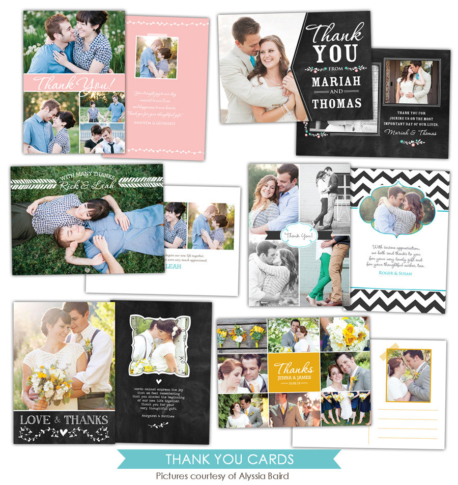 Thank You Cards bundle | Thanks & Love