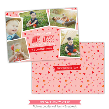 Valentine Photocard Template | Love portraits