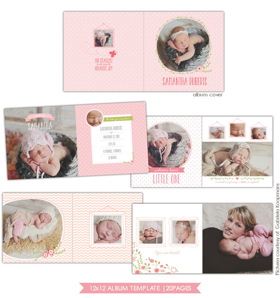 Bundle of love | 12x12 Album template