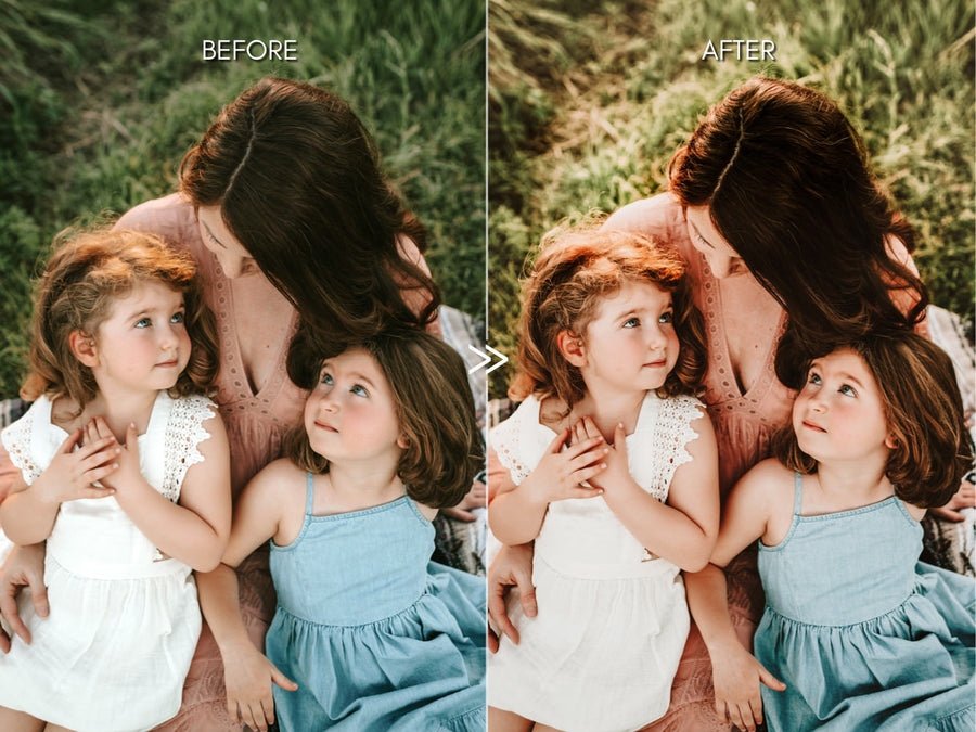 Natural Outdoor FAMILY Portrait Lightroom Presets