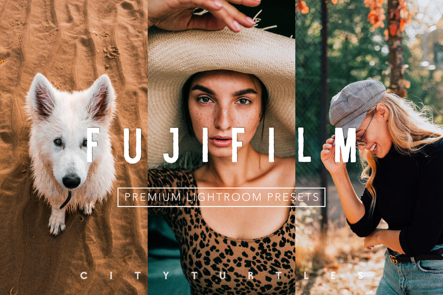 Bright Vibrant FUJIFILM Lightroom Presets