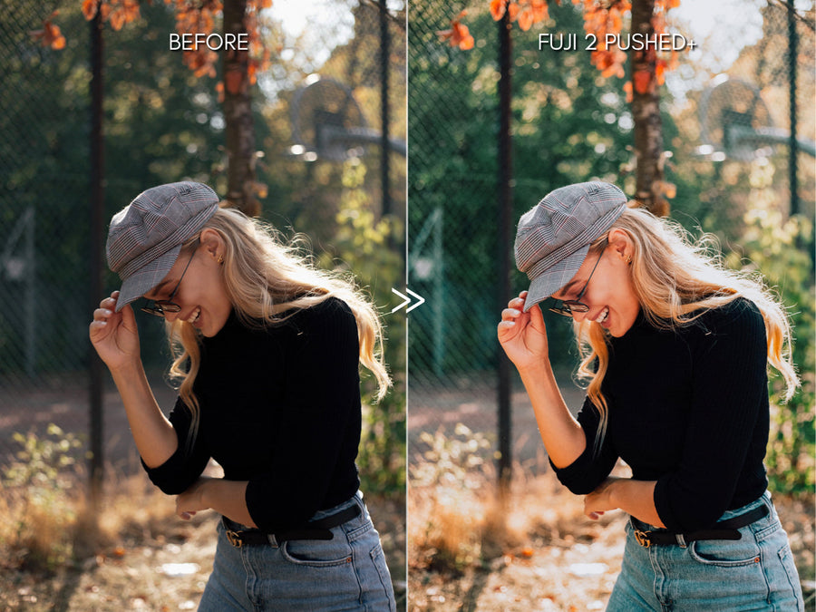 Bright Vibrant FUJIFILM Lightroom Presets