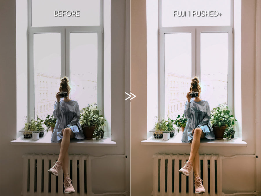 Bright Vibrant FUJIFILM Lightroom Presets