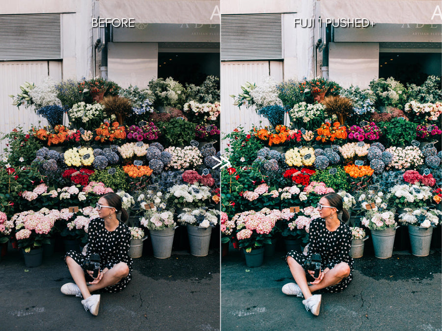 Bright Vibrant FUJIFILM Lightroom Presets