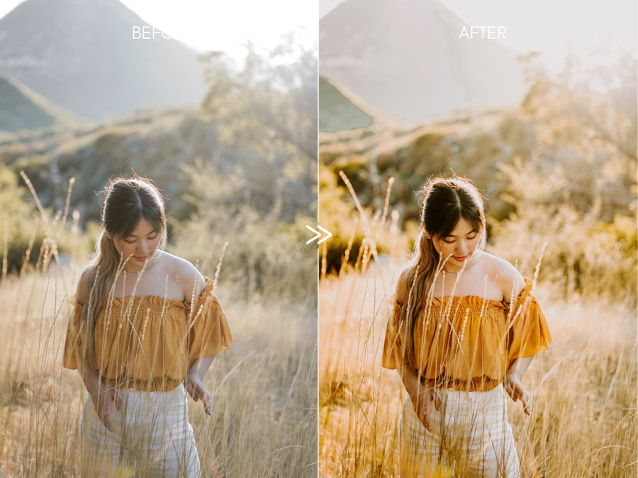 Sunny GOLDEN GLOW Outdoor Lightroom Presets