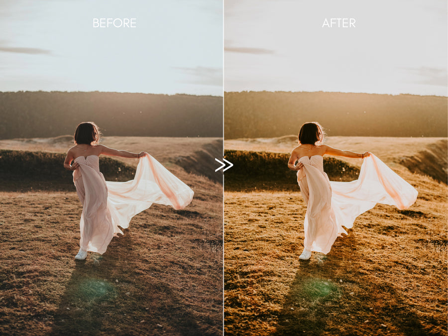 Sunny GOLDEN GLOW Outdoor Lightroom Presets