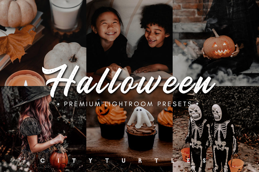 Moody Warm HALLOWEEN Lightroom Presets