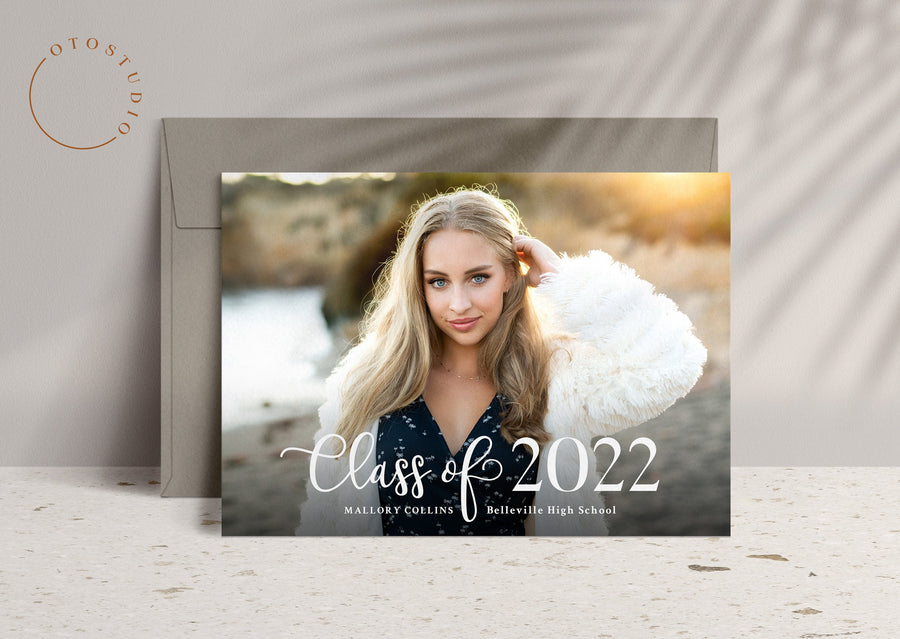 Graduation Announcement - 5x7 Card - os94