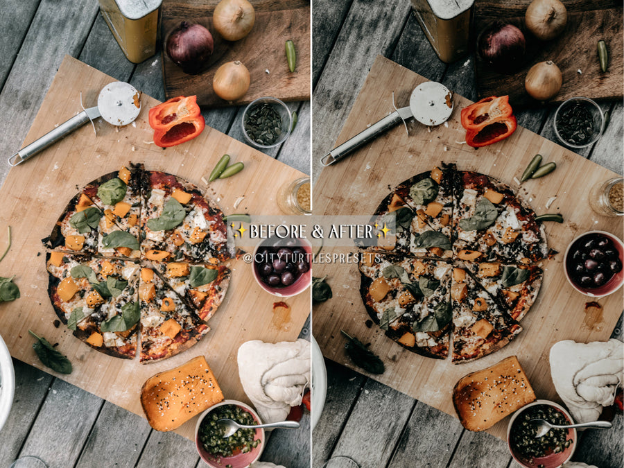 Dark & Moody Food Photography Lifestyle Lightroom Presets