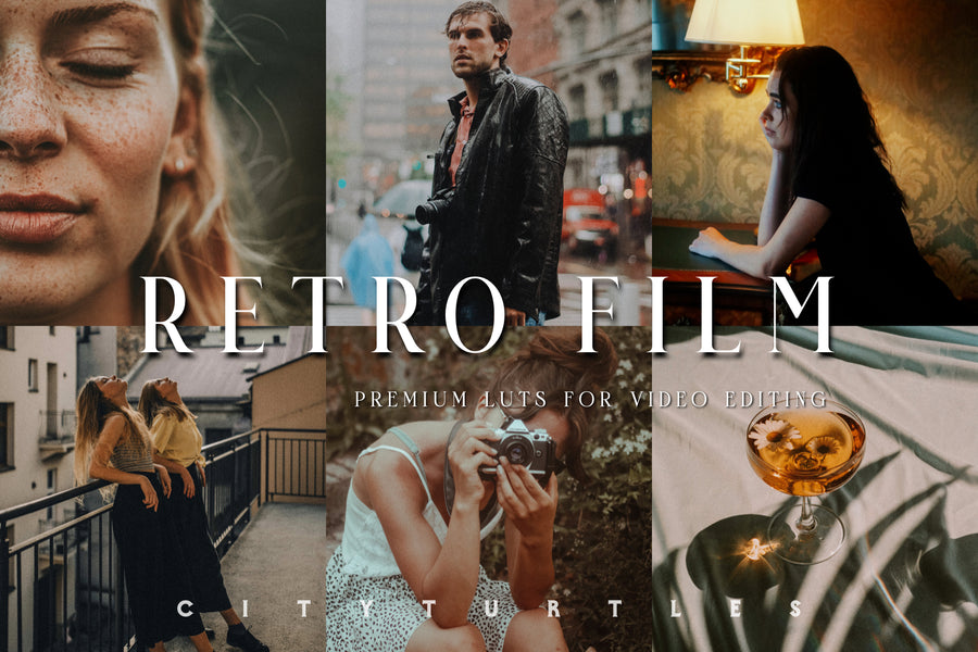 Moody RETRO FILM Color Lightroom Presets