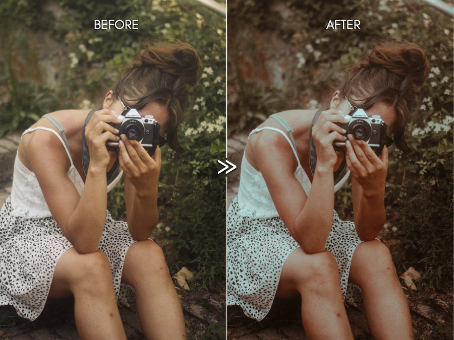 Moody RETRO FILM Color Lightroom Presets
