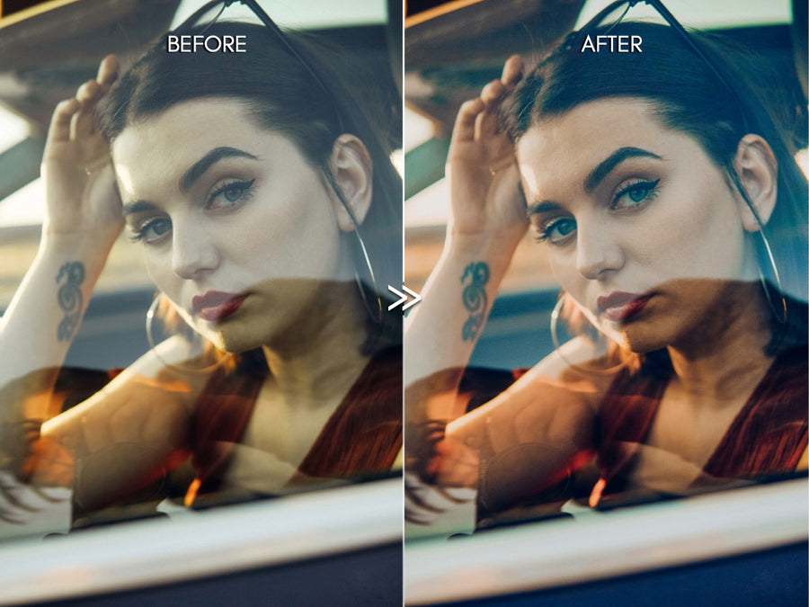 Moody RETRO FILM Color Lightroom Presets