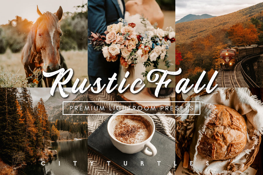 Rustic Fall Moody Warm Outdoor Lightroom Presets