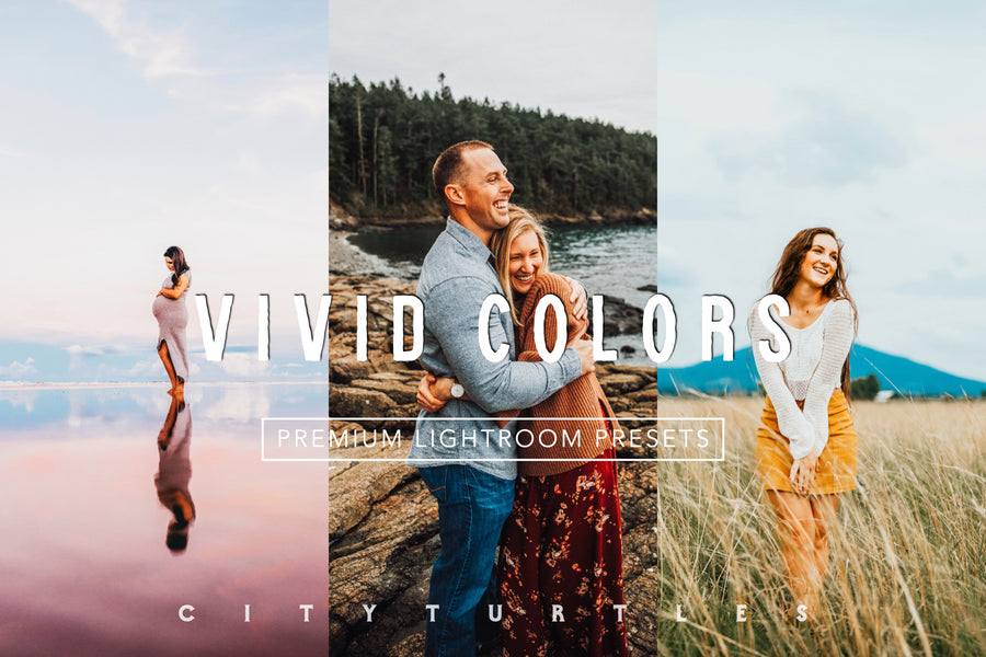 Bright VIVID COLORS Outdoor Lifestyle Lightroom Presets