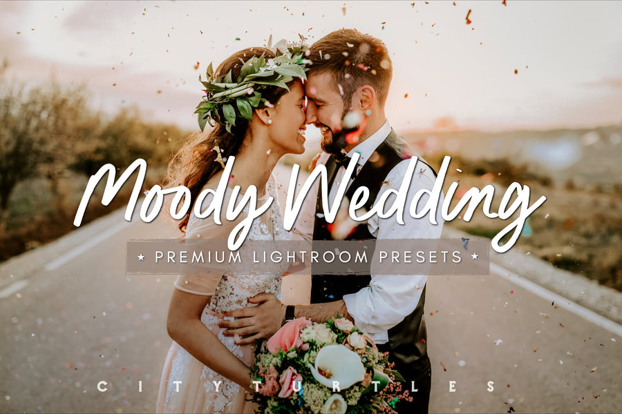 Moody WEDDING Professional Portrait Lightroom Presets