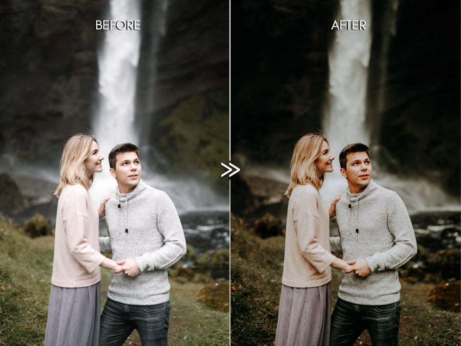 Moody WEDDING Professional Portrait Lightroom Presets