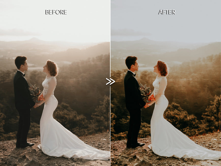 Moody WEDDING Professional Portrait Lightroom Presets