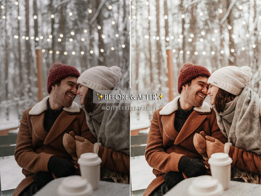 Bright Natural WINTER MAGIC Lightroom Presets